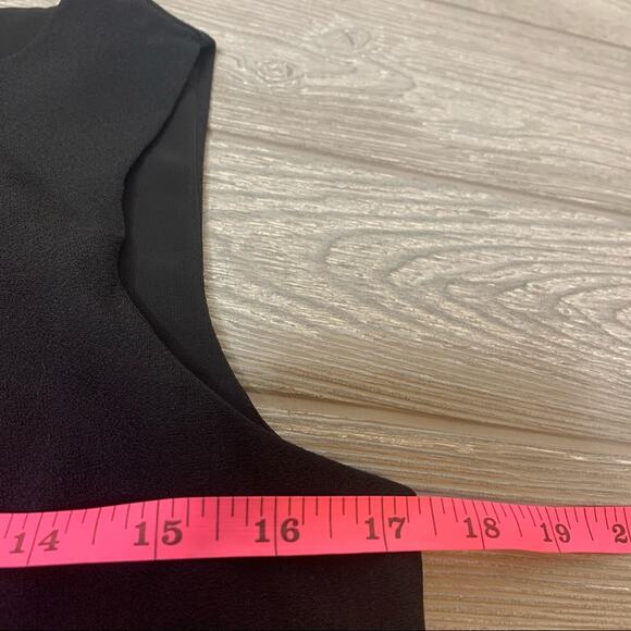 J. Crew drapey tank w sequin bow shoulder detail - Picture 5 of 8